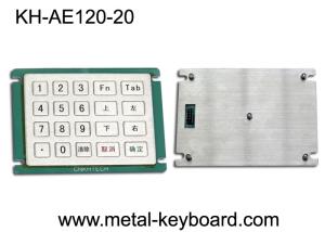 Wholesale Custom Layout 20 Keys Metal Numeric Keypad for Self - Service Kiosk from china suppliers