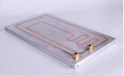 Water Cold Plate Aluminum Heat Sink / Liquid Cooling Cold Plate For Laser