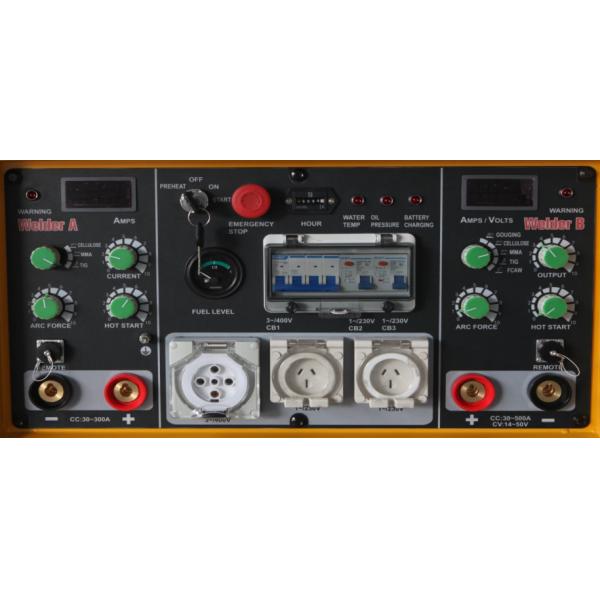 Diesel Welder Generator with 60% Duty Cycle 25Kw Power Output and 1580x800x1050mm Packing Size for Industrial Applications