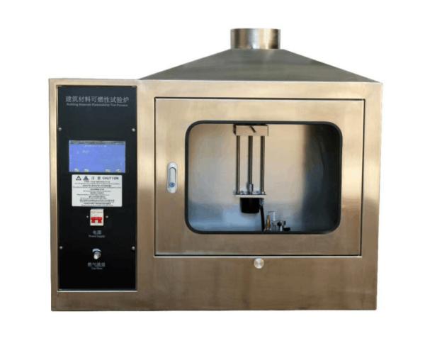 Building material flammability test furnace Building insulation material