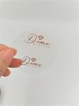 Moveable Custom Transparent Stickers Adhesive 1,000pcs
