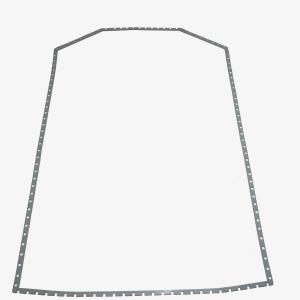 Wholesale Battery Used Rectangular Rubber Gasket from china suppliers