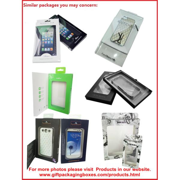 Rectangle Power Bank Portable Card Board Packaging Boxes , Promotional Mouse Accessoires Boxes