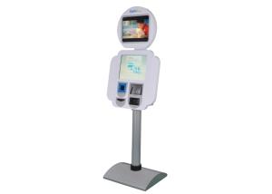 Wholesale Dual Screen Station Multimedia Kiosks , Bar-code Scanner S801 from china suppliers