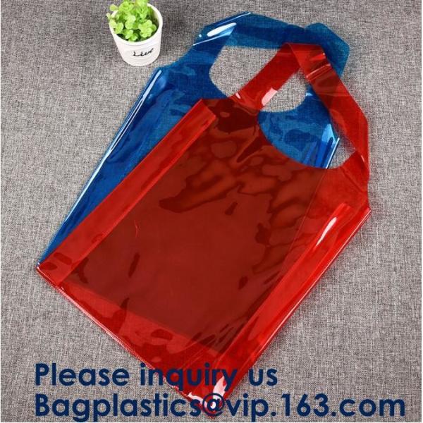 100% Manufacturer Eco-Friendly,Reusabl Promptly Delivery Reasonable Price,Custom printing Large Capacity Women Clear PVC
