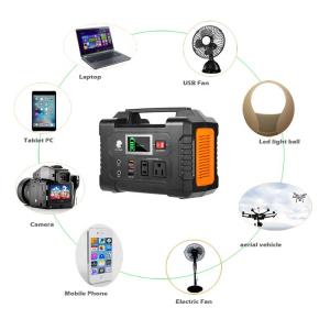 China Multi Function Portable Solar Generator Power Station 200W 45000mAh For Outdoor Camping on sale