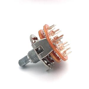 Wholesale Multi Loop 2p4t Mini Rotary 500ohm Continuous Rotary Switch Speakers from china suppliers