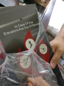 China Stainless Steel Fire Alarm Panel , Elevator Operating Panel, Engraving Metal Nameplate on sale
