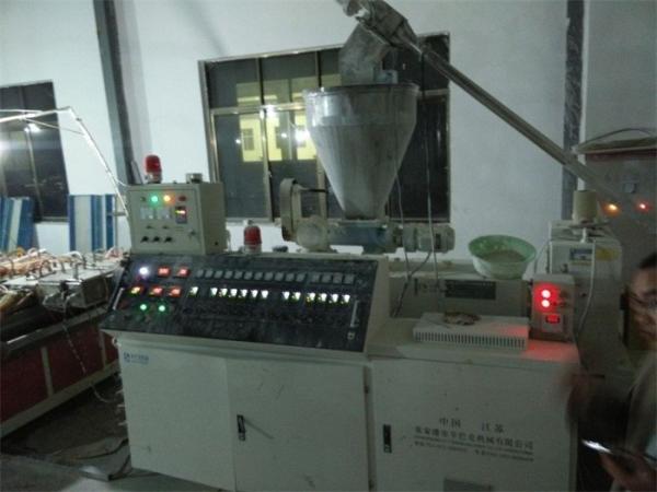 Quality Easy Operation Plastic Profile Production Line PLC Control System High Output for sale
