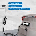 16A Type 2 Portable Electric Car Charger CCS Combo 2 Fast Charger