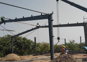 China African easy installation low cost prefabricated steel shed steel structure warehouse on sale
