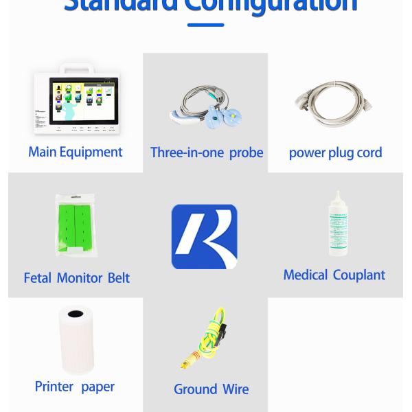 Portable Fetal Monitor CTG Maternal Monitor Trade Assurance Service Provided