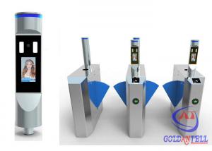 Wholesale Thermal Scanner Face Recognition Flap Barrier Turnstile from china suppliers