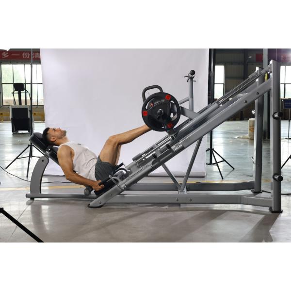 Commercial Gym Indoor Equipment Plate Loaded Linear Leg Press Machine for Bodybuilding Strength Training
