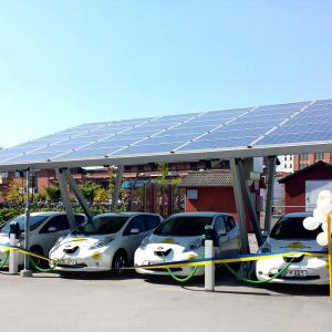 Wholesale Pv Module Carport Solar Mounting System Ground Mounted for Car parking solar structure from china suppliers