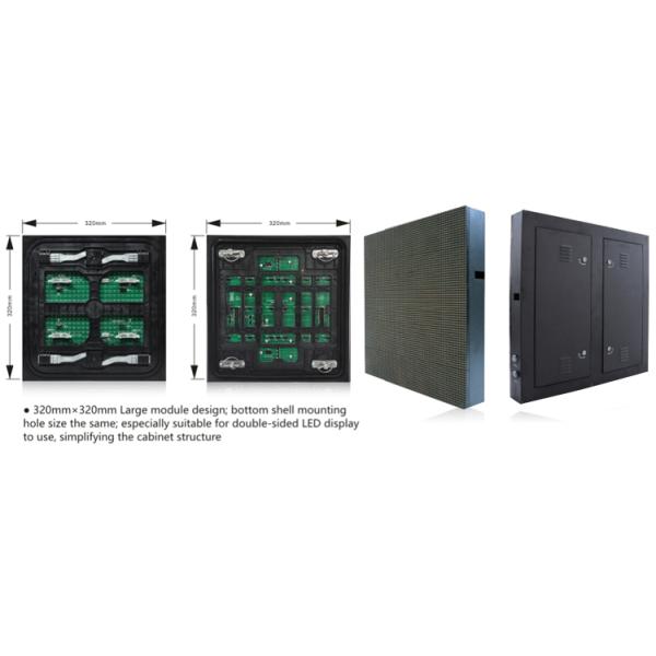 DIP 346 P10 Outdoor LED Display Module 10mm Pitch IP65