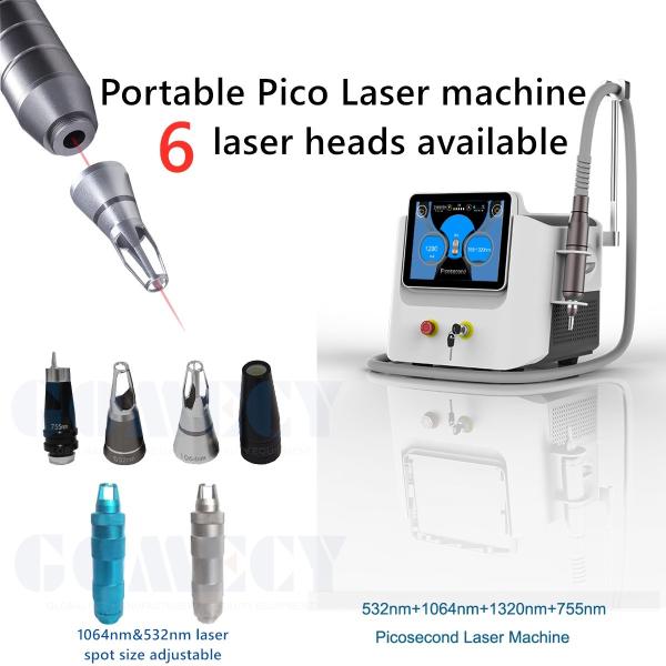 110V 220V Picosecond Laser Machine With Air Cooling / Close Water Circulation