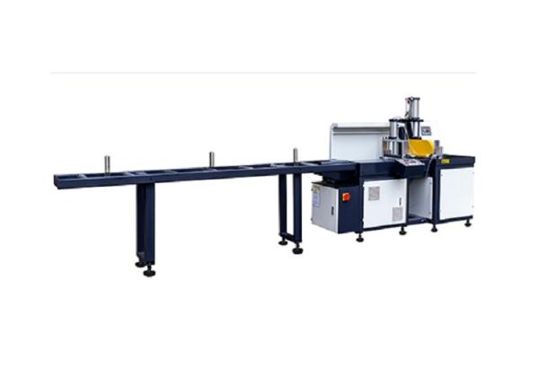 Quality Automatic Single Head Aluminium Profile Cutting Machine Window Section Feeding Corner Key for sale