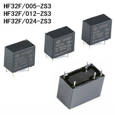 HF32F-005-ZS3 Electronic components Support 24VDC DC12V 12V 10A 250VAC 4PIN