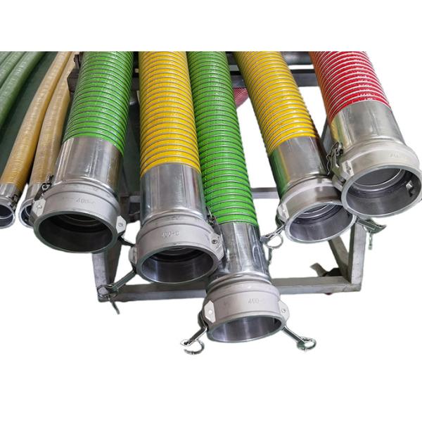 PVC Coated Polyester Composite Hose Pipe with 250 PSI Pressure Rating