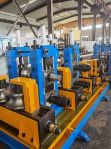China Ac Frequency Conversion Stainless Tube Mills Welded Pipe Fabrication Machine on sale