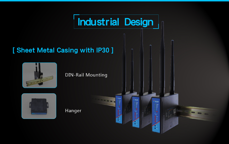 [USR-G806-E] Industrial 4G LTE Router cellular module with WIFI for European market