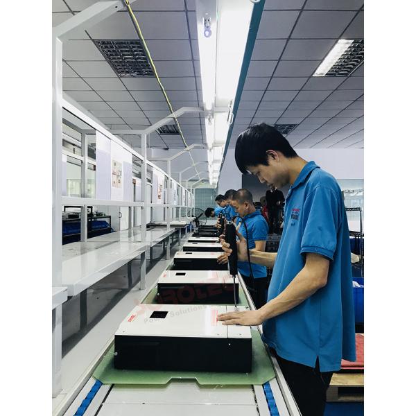 Hybrid Solar Energy Storage Inverter 220 / 230 / 240 VAC Series With Battery Connected