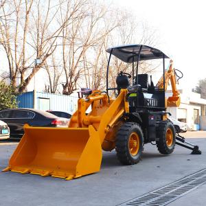 China Ce Epa Four Wheel Compact Tractor Loader Backhoe Front Diesel on sale