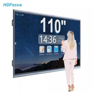 China 3840*2160 LCD 4K 110 Inch Smart Board Interactive For Education Use on sale