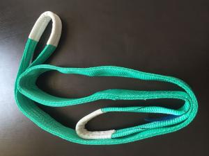 China Wll 2000kg Polyester Flat Webbing Sling , flat eye web sling CE/GS Certificate on sale