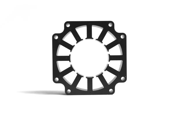 Quality Multiple Pole Induction Motor Core Lamination Process Brushless AC Servo 77.1mm for sale