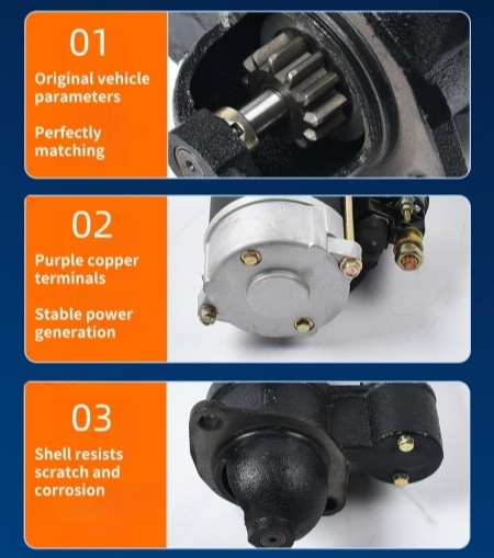 Starter Motor Parts 320/09452 320/09346 320/09035 320/09032 320/09022 320/09144 For JCB