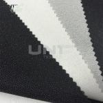 Shrinkage≤1% Polyester garment Interlining Fabric With Fusible Temperature 130