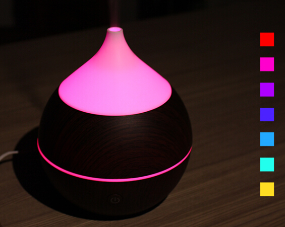 7 Color Changing LED Light 200ml White 24V Bluetooth Aroma Diffuser