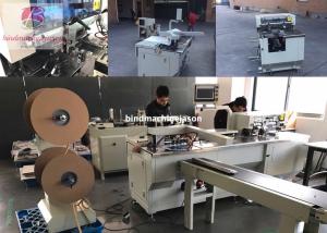 Wholesale Double wire closing machine with hole punching function PBW580 for calendar from china suppliers