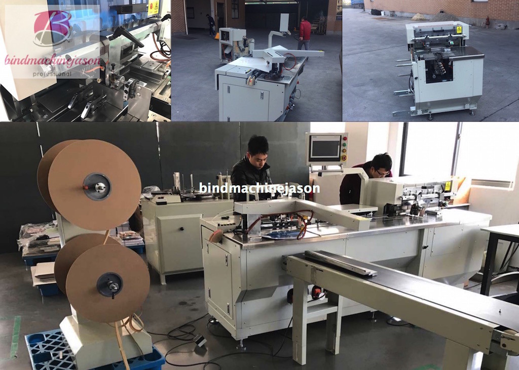 Double wire closing machine with hole punching function PBW580 for calendar