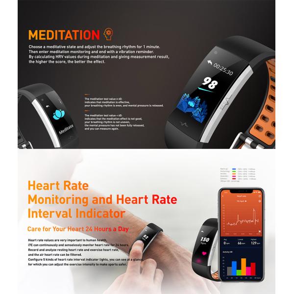 Smart Band Oled Touch Screen ECG Sensor Smartwatch