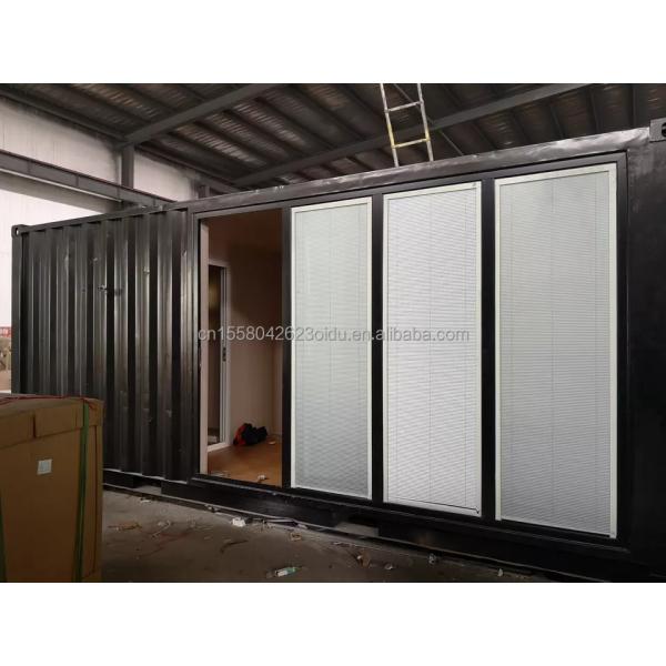 20ft Portable Foldable Container Cabin House with Customized Color and Galvanized Steel Square Tubes