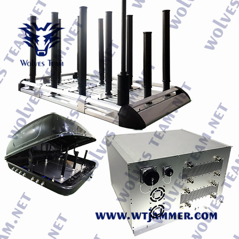 Wholesale 800m 330W Vehicle Bomb Signal Jammer With DDS Convoy System from china suppliers