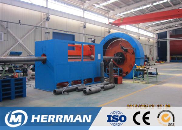 Quality Marine Flexible Pipeline Framework Skeleton Layer Stainless Steel Tape Interlock Armouring Machine for sale