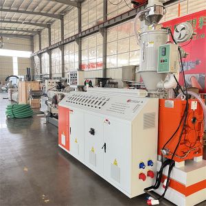 Wholesale Water Drain HDPE Pipe Extrusion Machine Single Screw Extruder Manufacturers from china suppliers