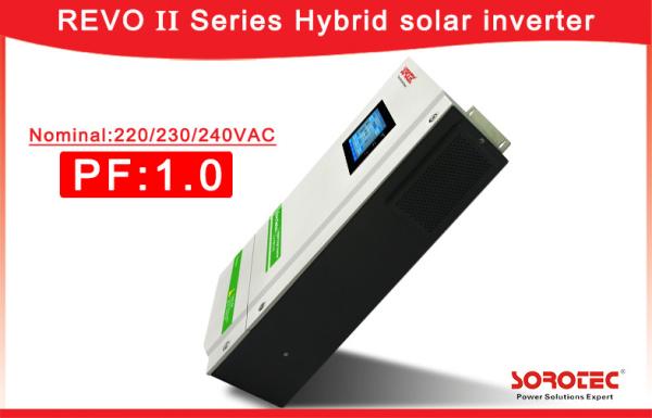 Quality Dustproof Hybrid Solar Inverter / On Grid Off Grid Hybrid Inverter Independent CPU for sale