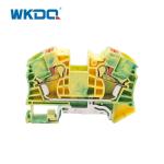 JPT 16-PE Din Rail Push In Earth Terminal Block PA66 16mm2 Non Flammable