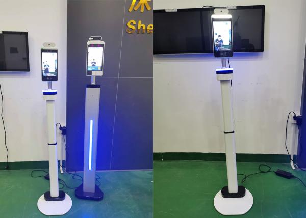 Quality 8" 10" LCD Screen MIPS management software Thermal Scanner face recognition access control system safe temp. kiosk for sale
