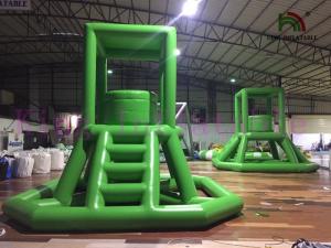 Wholesale Hot Sealed Large Inflatable Water Guard Tower Water PVC Tarpaulin Toy For Water Park from china suppliers