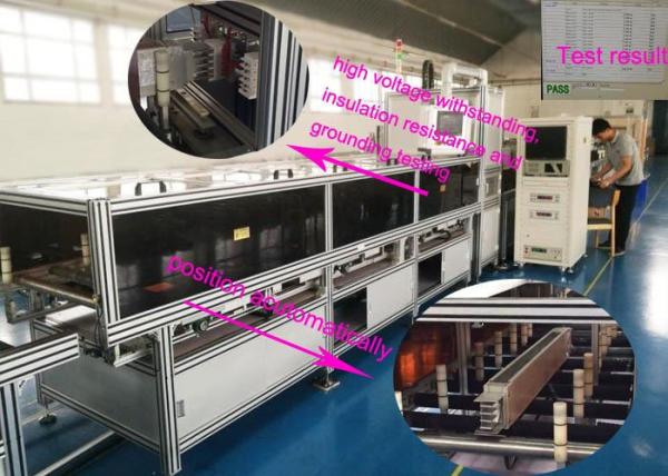 Quality 5kW Automatic Busbar Inspection Line For Batch Inspecting for sale