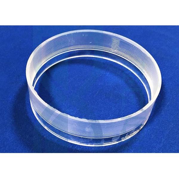 Clear 10-200ml Threaded Reagent Bottle Glass Quartz