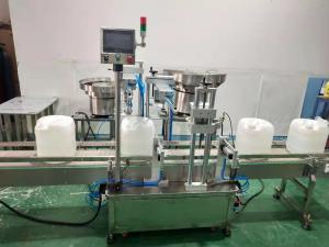 Wholesale ODM Automatic Capping Machine For 25L Syrup Sugar Barrel Rinsing Filling from china suppliers