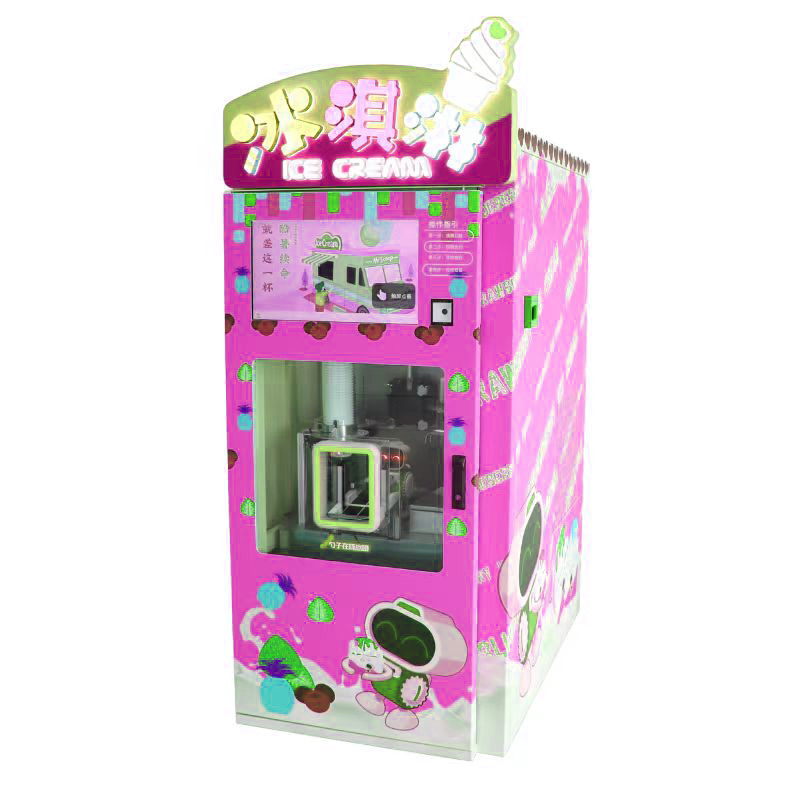 Full Automatic Vending Machine for Convenient Ice Cream Vending with Remote Control and Alert System