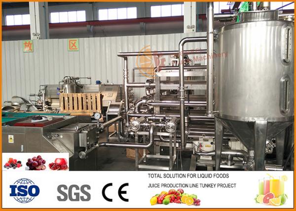 Quality 5T/H  Raspberry Concentrate Juice Processing line for sale